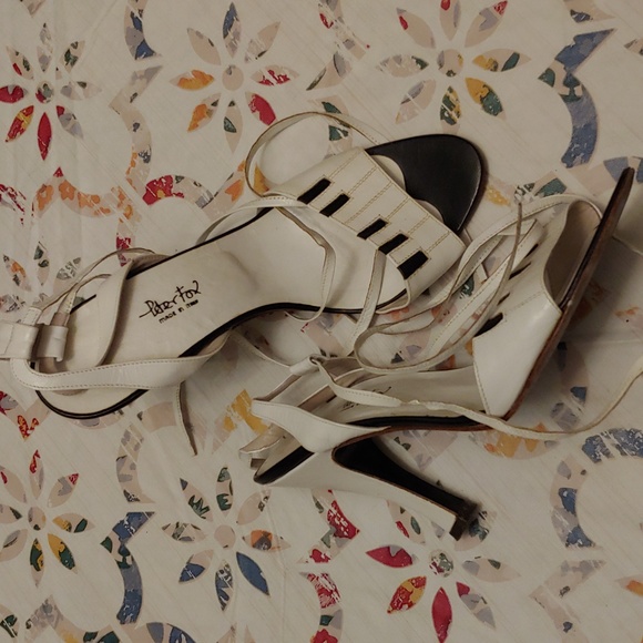 Vintage Peter Fox Piano Sandal Heels ONE OF A KIND - Picture 2 of 3